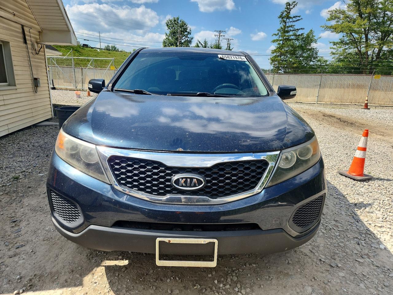 2013 Kia Sorento Lx Бирюзовый vin: 5XYKTDA69DG402254