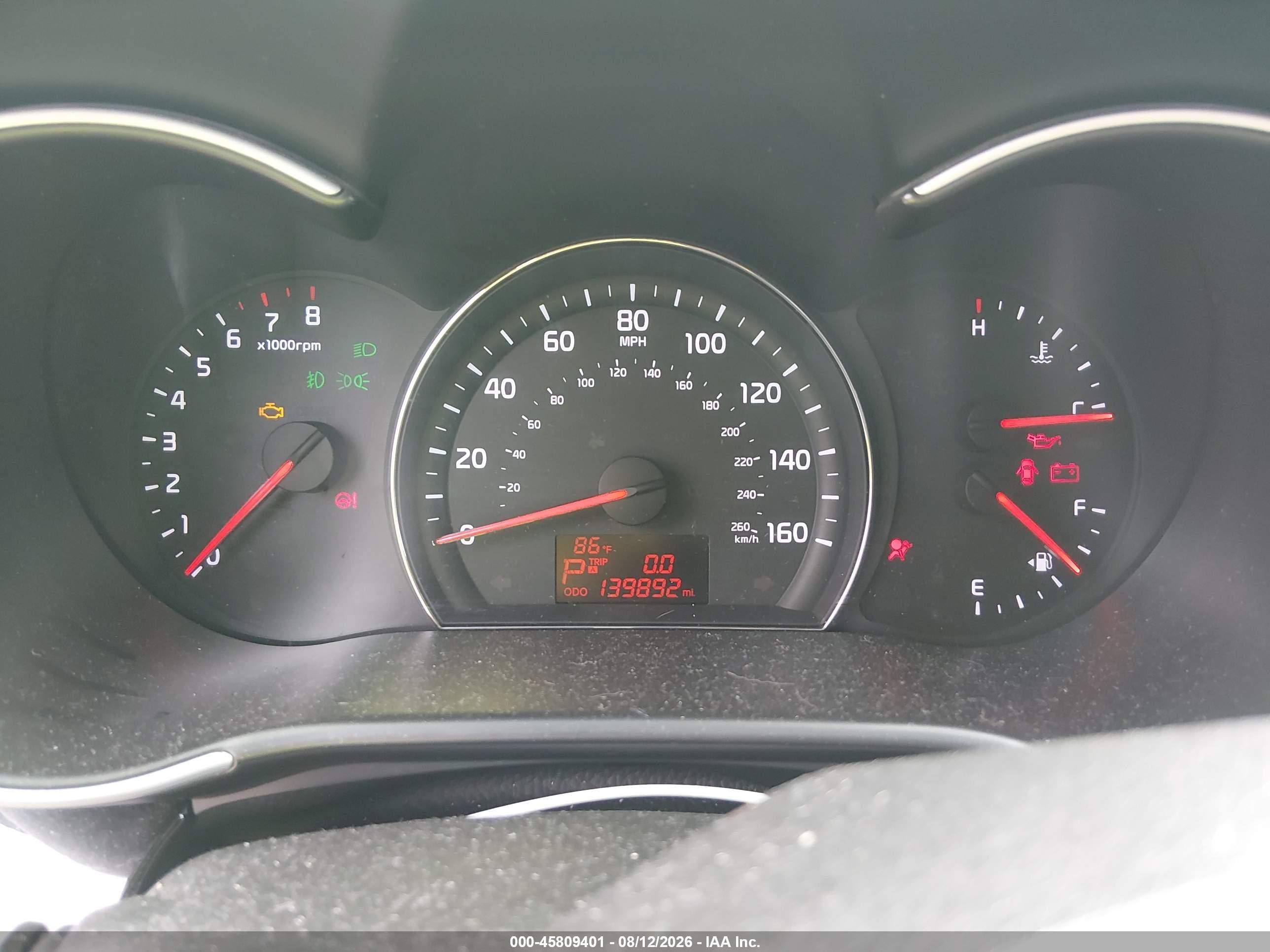 2014 Kia Sorento Lx White vin: 5XYKTDA69EG511508