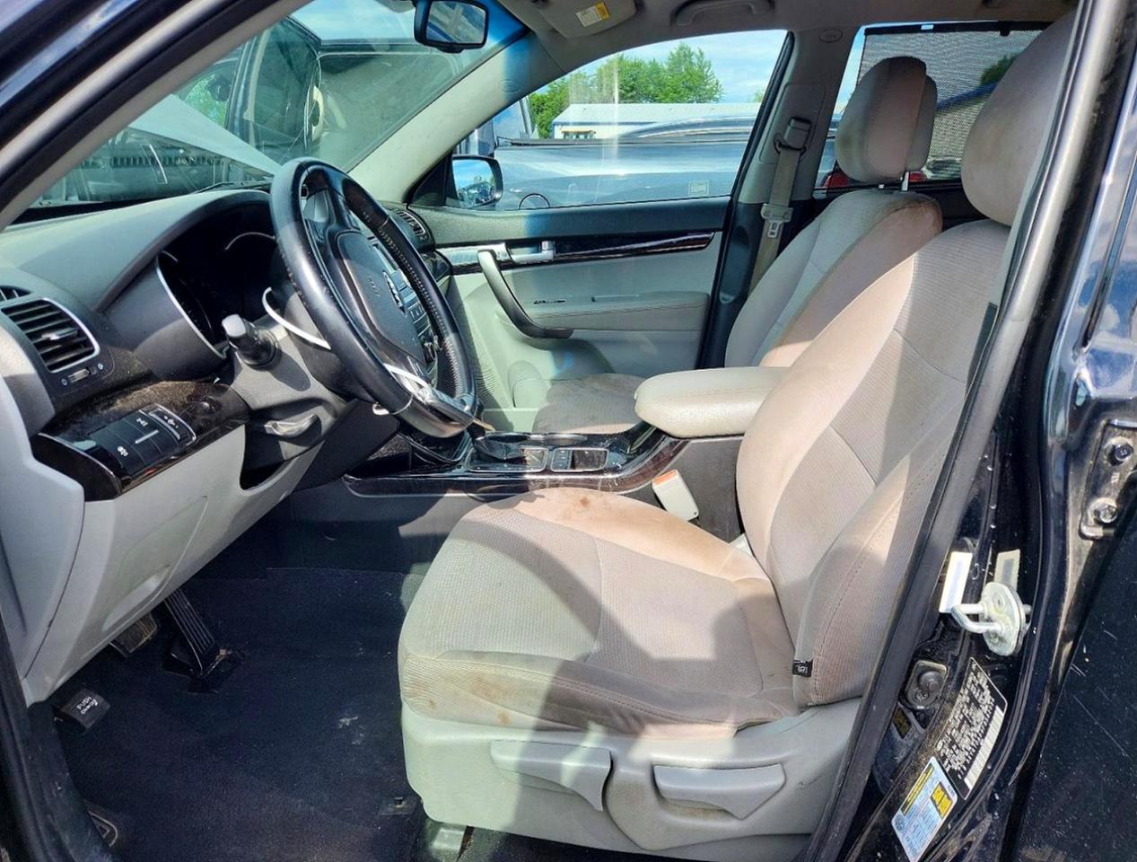 2015 Kia Sorento Lx Black vin: 5XYKTDA69FG582936