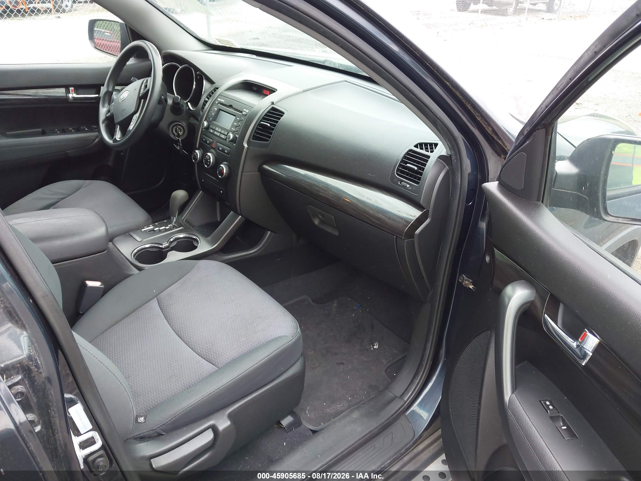 2012 Kia Sorento Lx Синий vin: 5XYKTDA6XCG278252