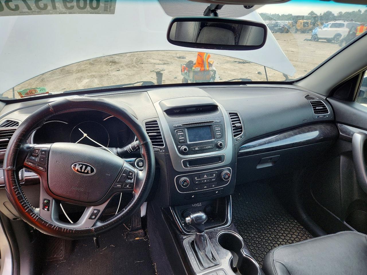 2014 Kia Sorento Lx Silver vin: 5XYKTDA6XEG500890