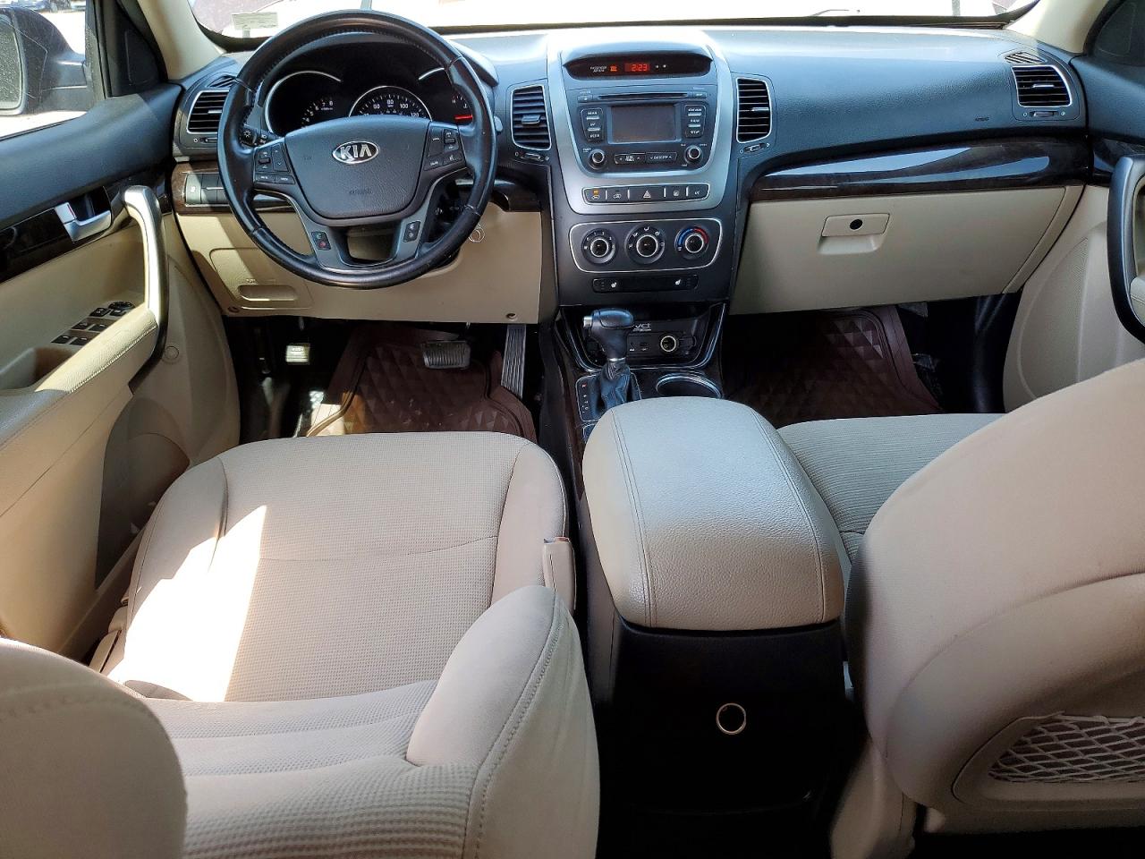 2015 Kia Sorento Lx Purple vin: 5XYKTDA6XFG636762