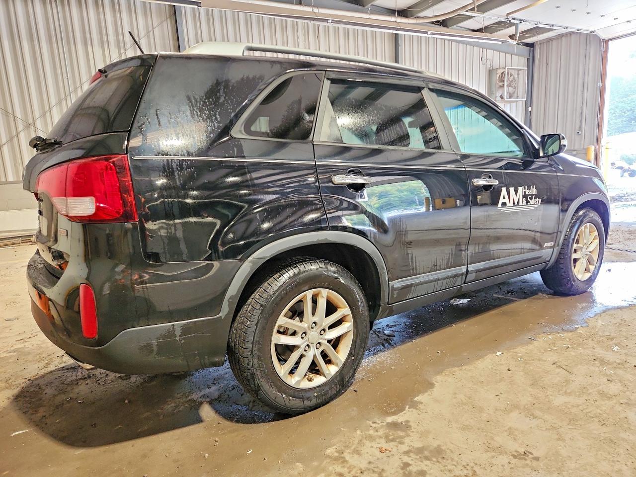 2014 Kia Sorento Lx Black vin: 5XYKTDA70EG469206