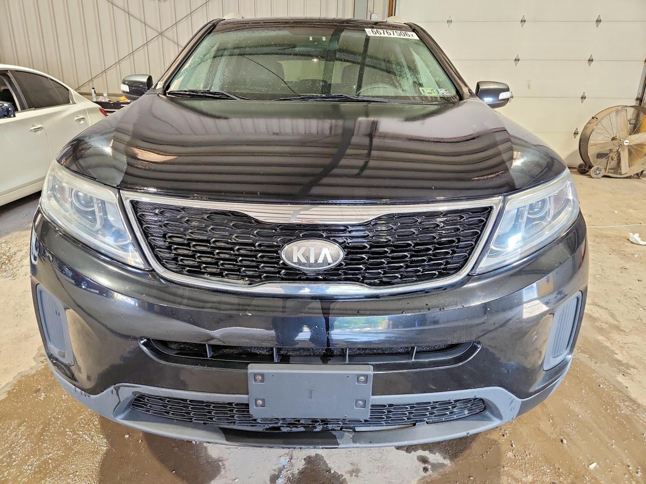 2014 Kia Sorento Lx Black vin: 5XYKTDA70EG469206
