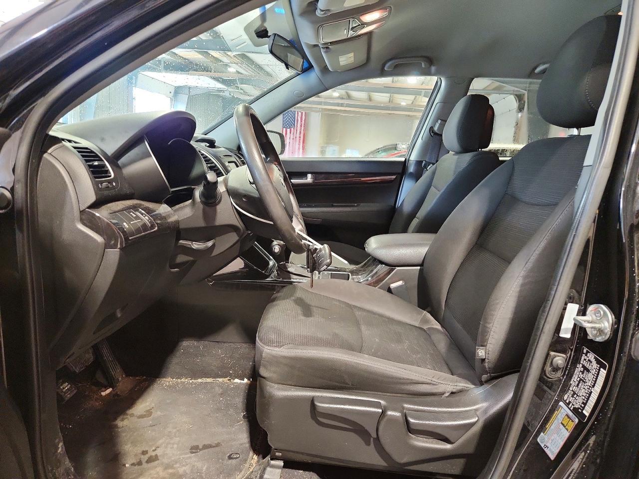 2014 Kia Sorento Lx Black vin: 5XYKTDA70EG469206