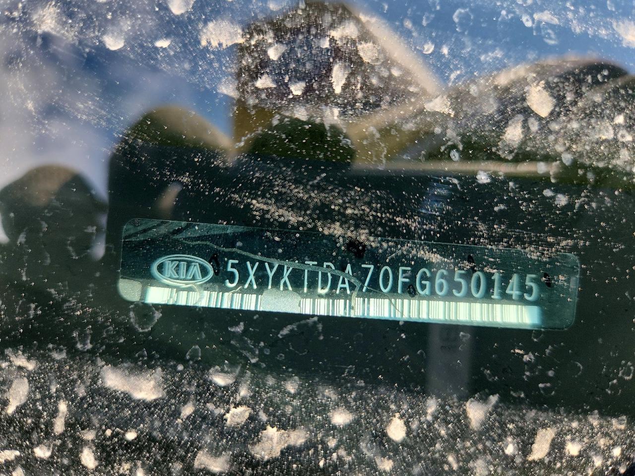 2015 Kia Sorento Lx Gray vin: 5XYKTDA70FG650145