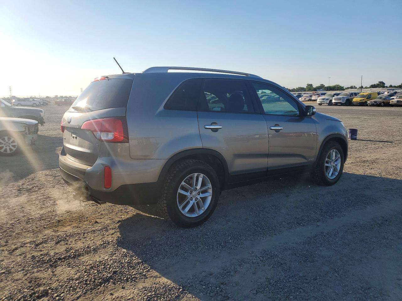 2015 Kia Sorento Gl Gray vin: 5XYKTDA72FG651295