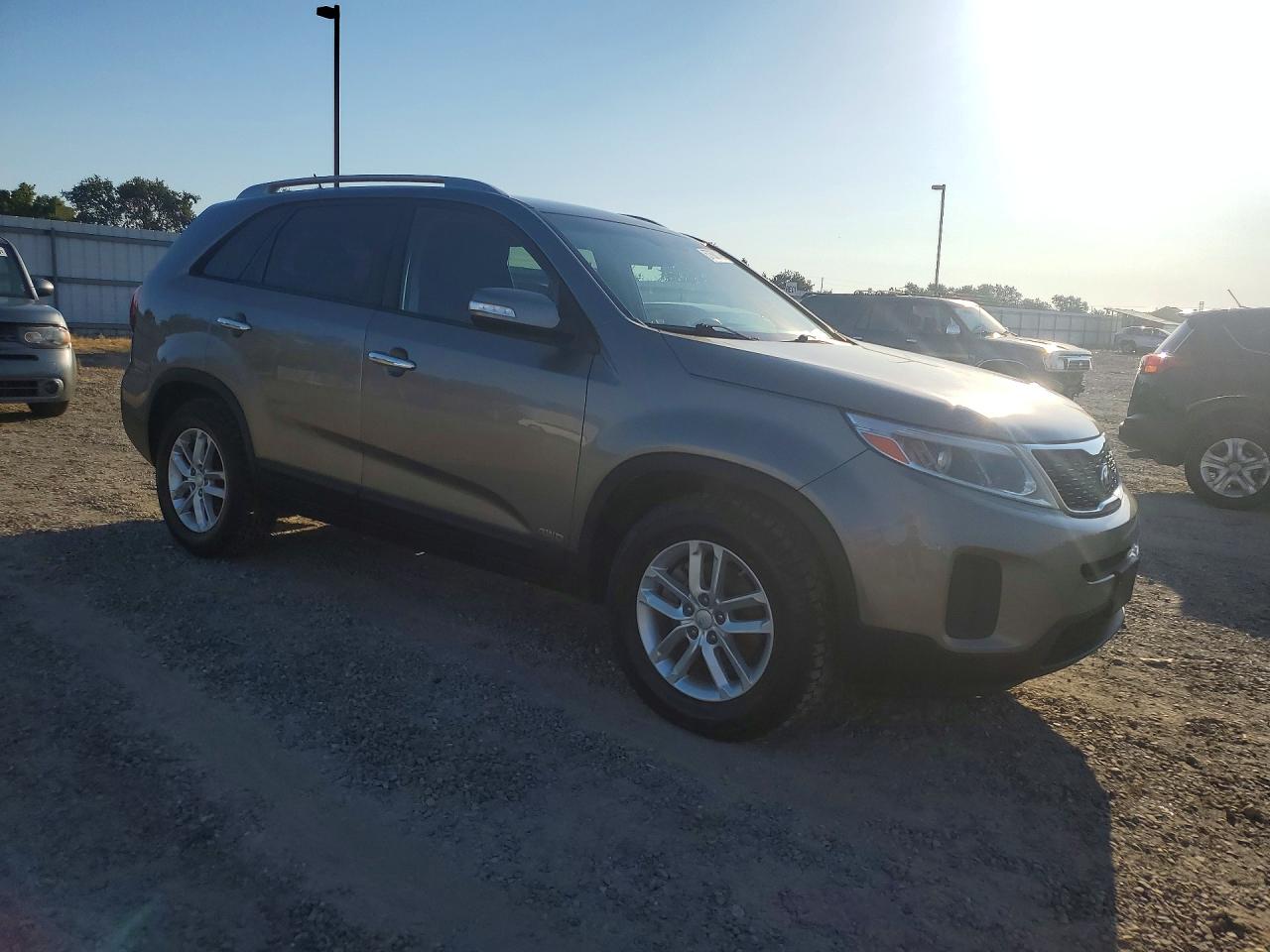 2015 Kia Sorento Gl Gray vin: 5XYKTDA72FG651295
