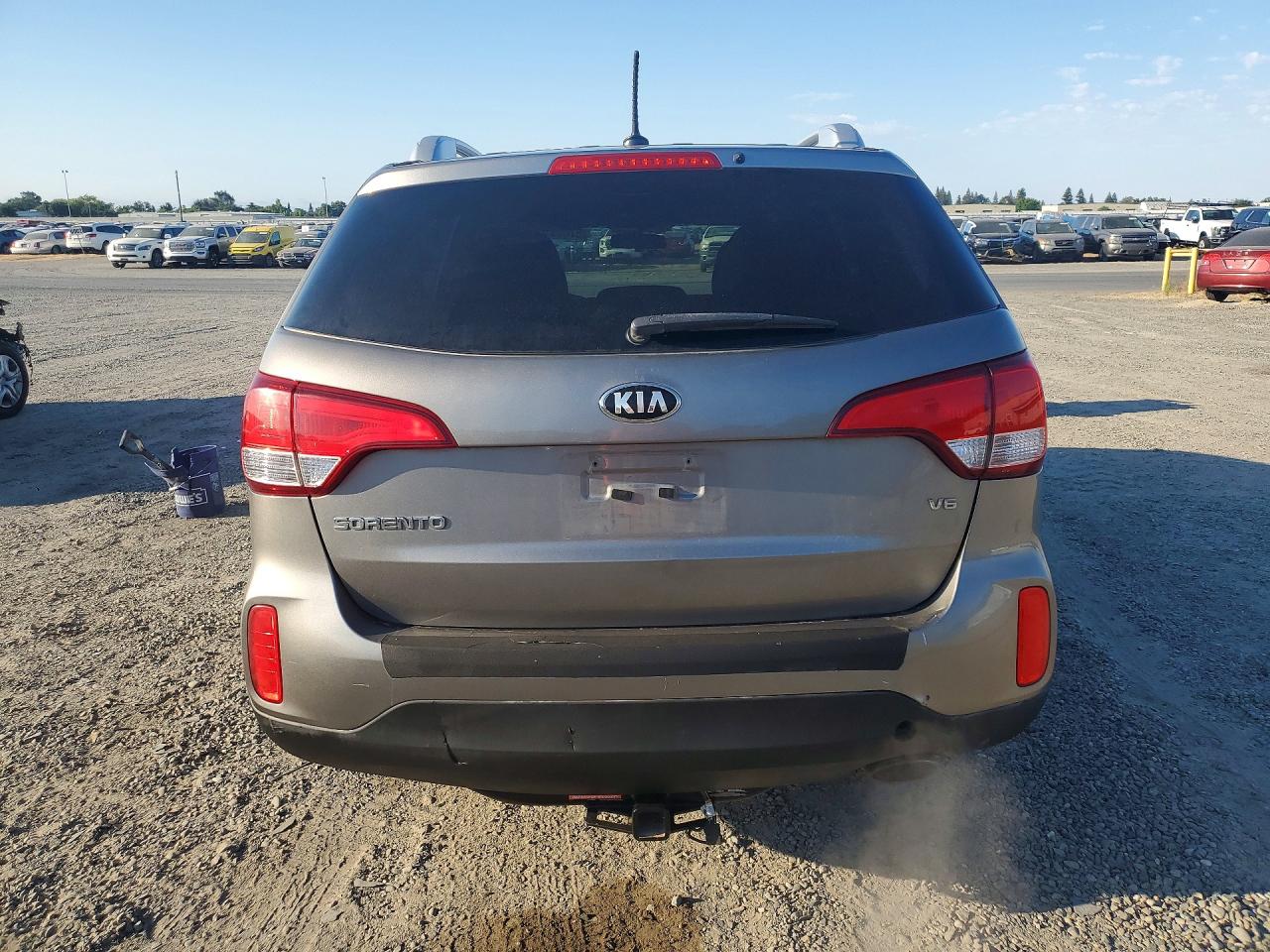 2015 Kia Sorento Gl Gray vin: 5XYKTDA72FG651295