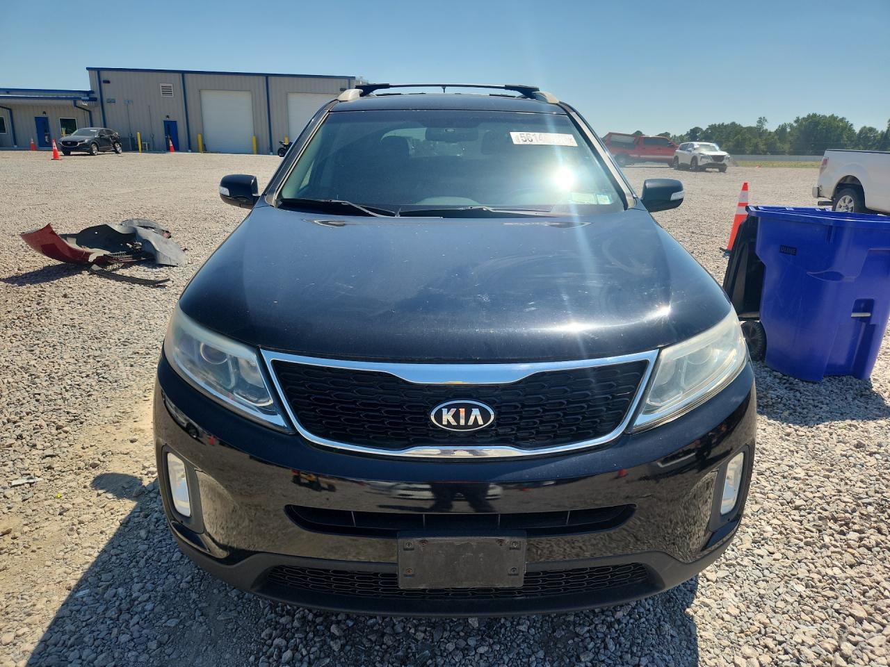 2015 Kia Sorento Lx Черный vin: 5XYKTDA73FG601098