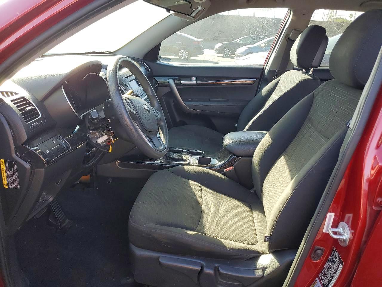 2015 Kia Sorento Lx Burgundy vin: 5XYKTDA73FG651192