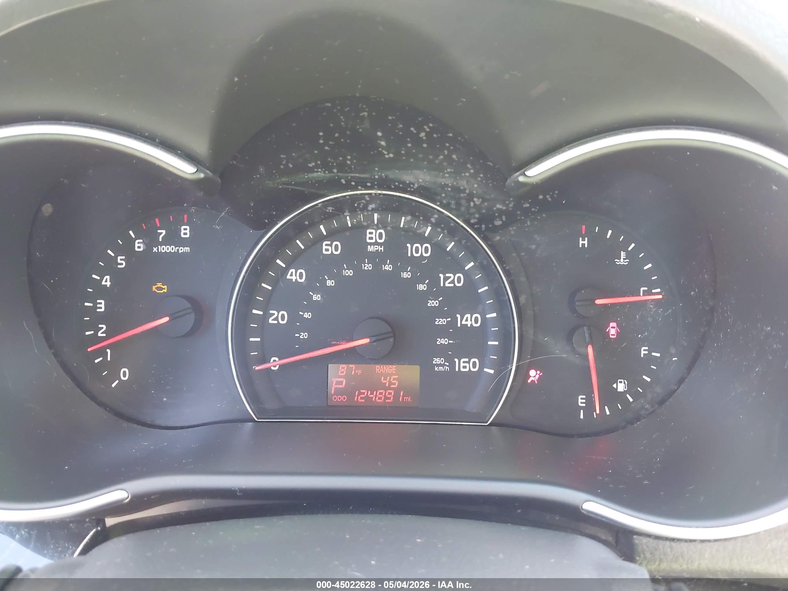2015 Kia Sorento Lx V6 Black vin: 5XYKTDA74FG601109
