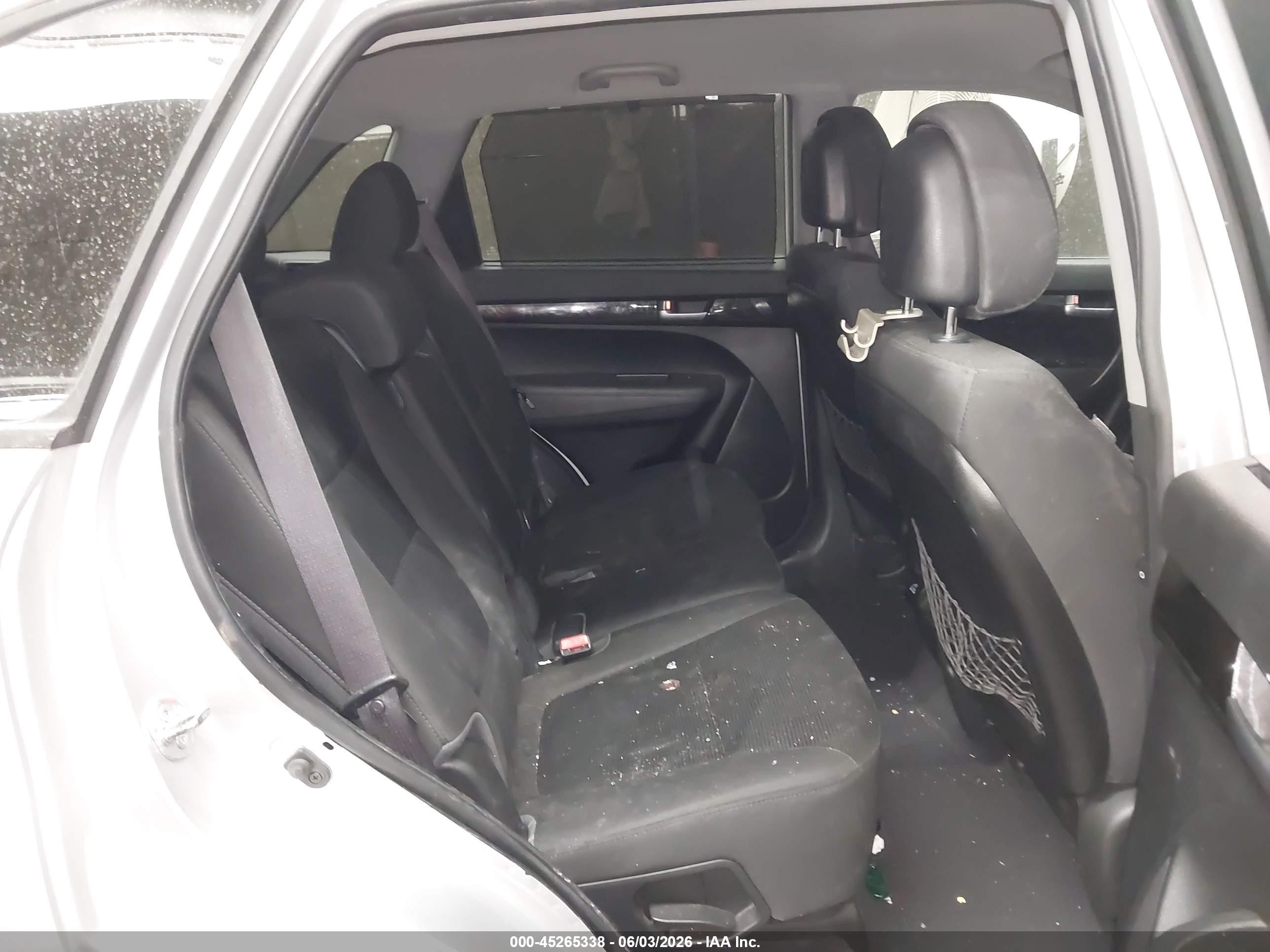 2014 Kia Sorento Lx V6 Gray vin: 5XYKTDA75EG454314