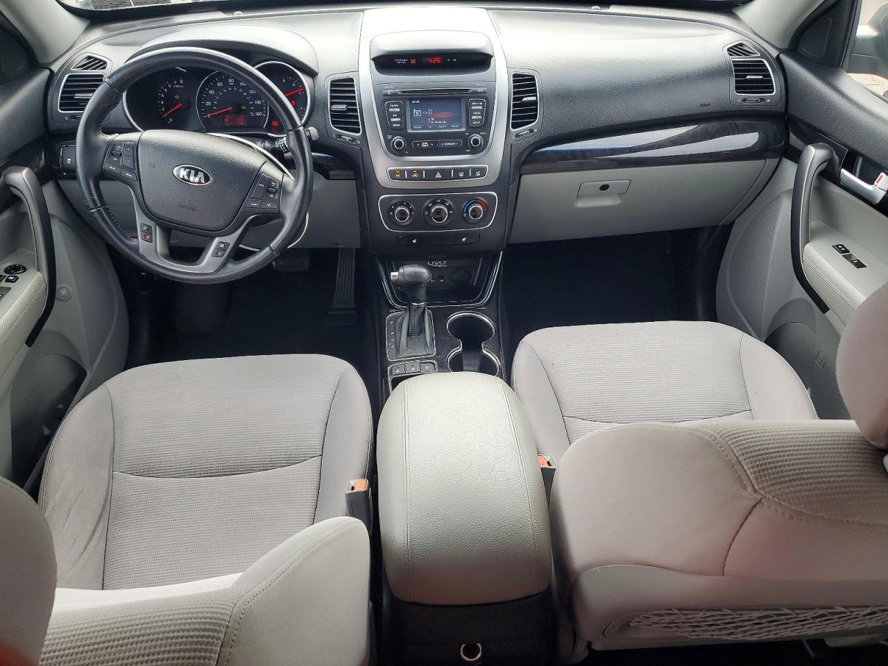 2015 Kia Sorento Lx Silver vin: 5XYKTDA75FG599080