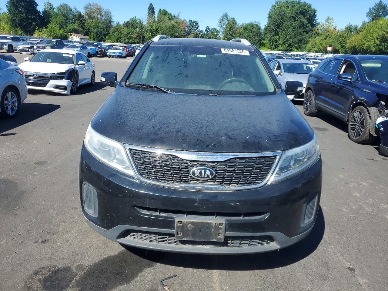 2015 Kia Sorento Lx Черный vin: 5XYKTDA75FG610630