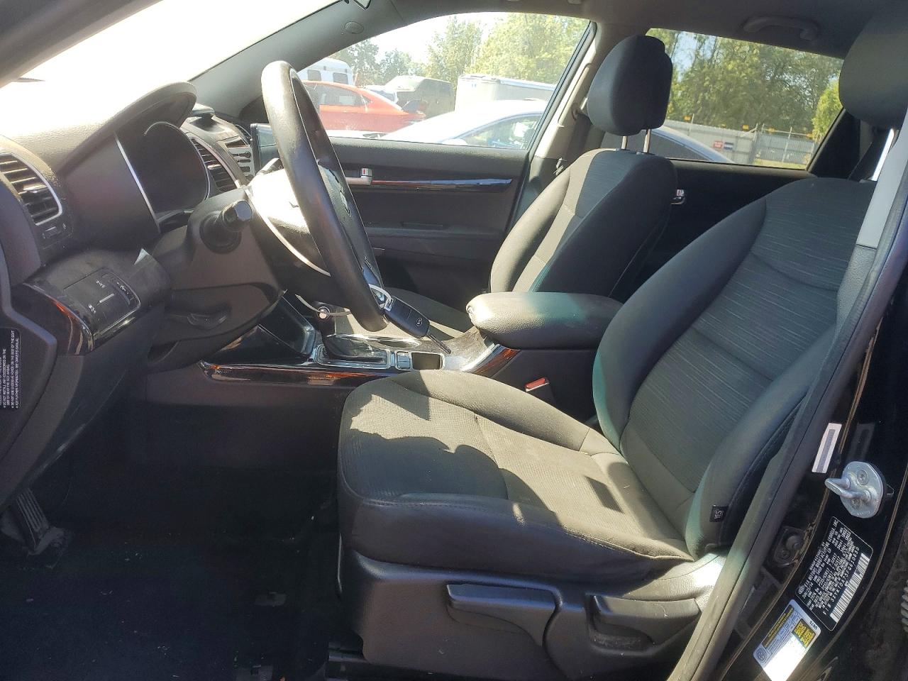 2015 Kia Sorento Lx Черный vin: 5XYKTDA75FG610630