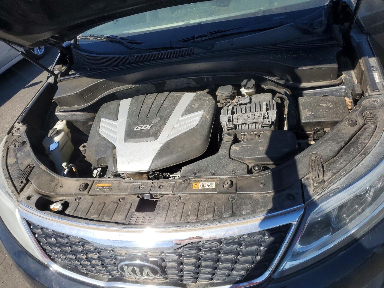 2015 Kia Sorento Lx Черный vin: 5XYKTDA75FG610630