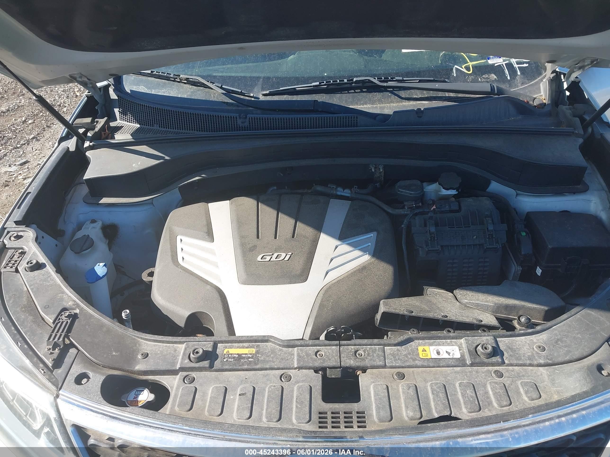 2014 Kia Sorento Lx V6 Серебряный vin: 5XYKTDA76EG535242