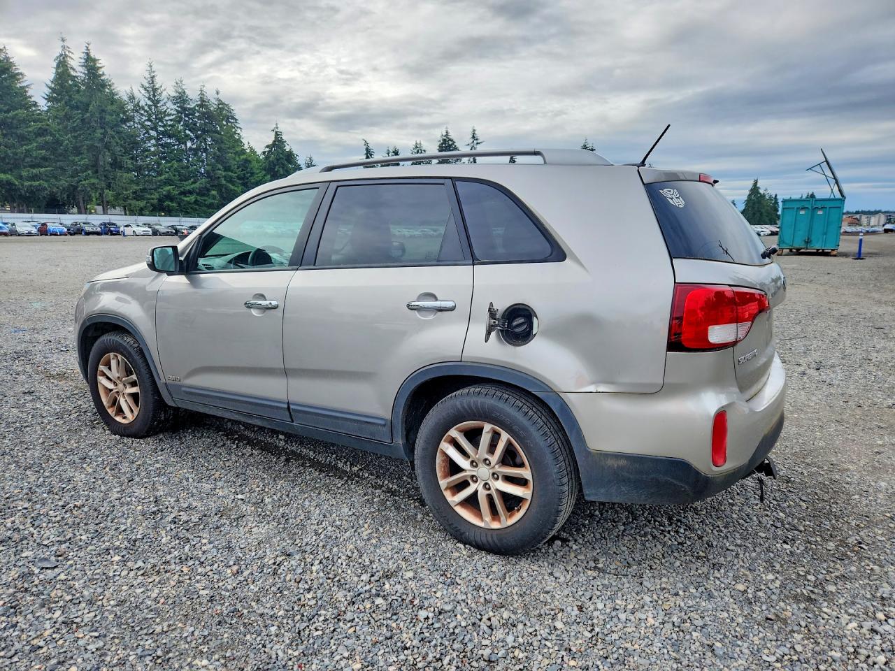 2015 Kia Sorento Lx Серебряный vin: 5XYKTDA77FG653771