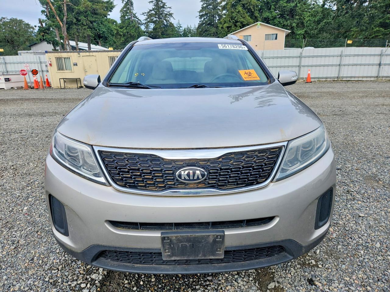 2015 Kia Sorento Lx Серебряный vin: 5XYKTDA77FG653771