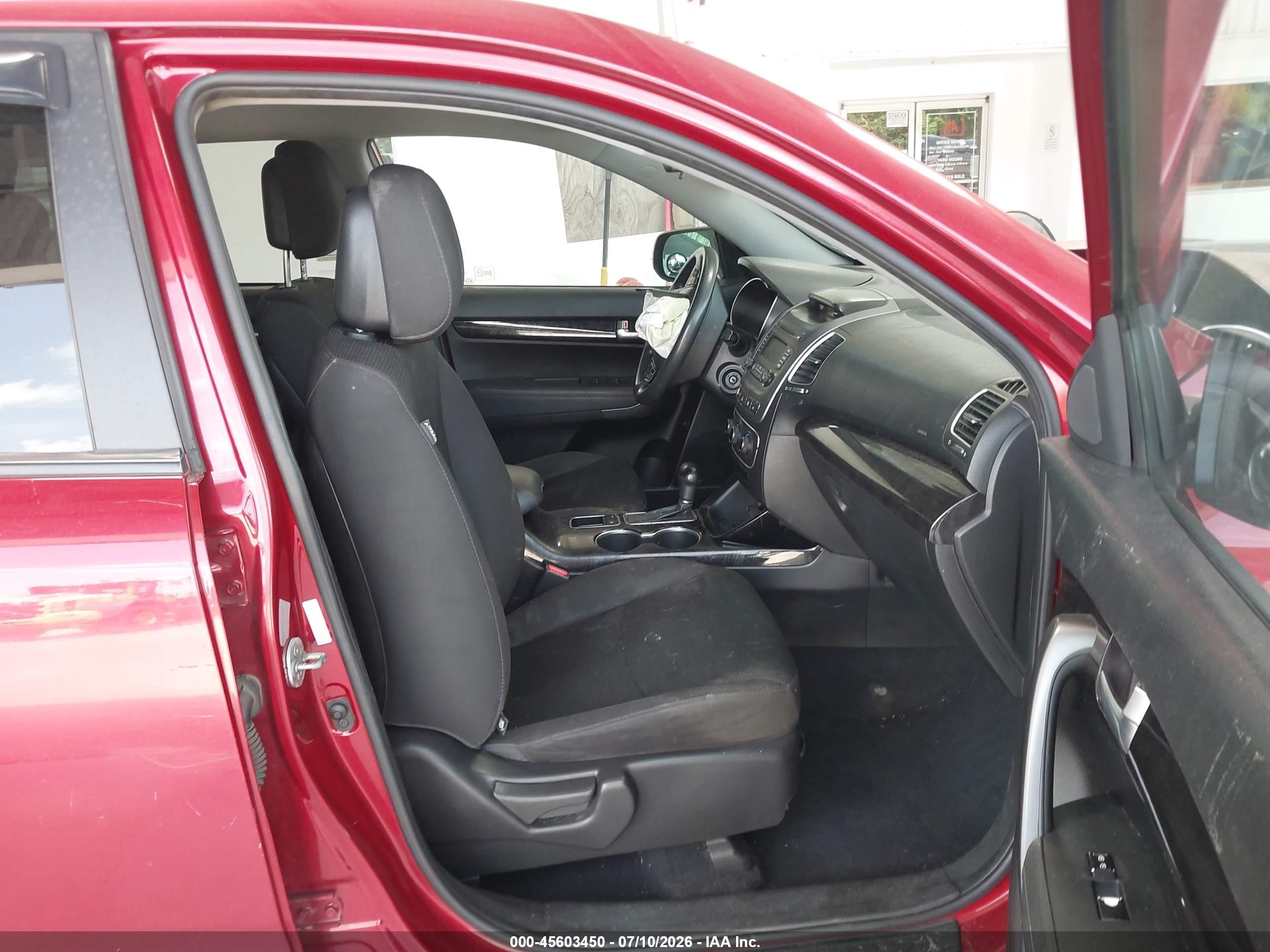 2014 Kia Sorento Lx V6 Красный vin: 5XYKTDA78EG426975