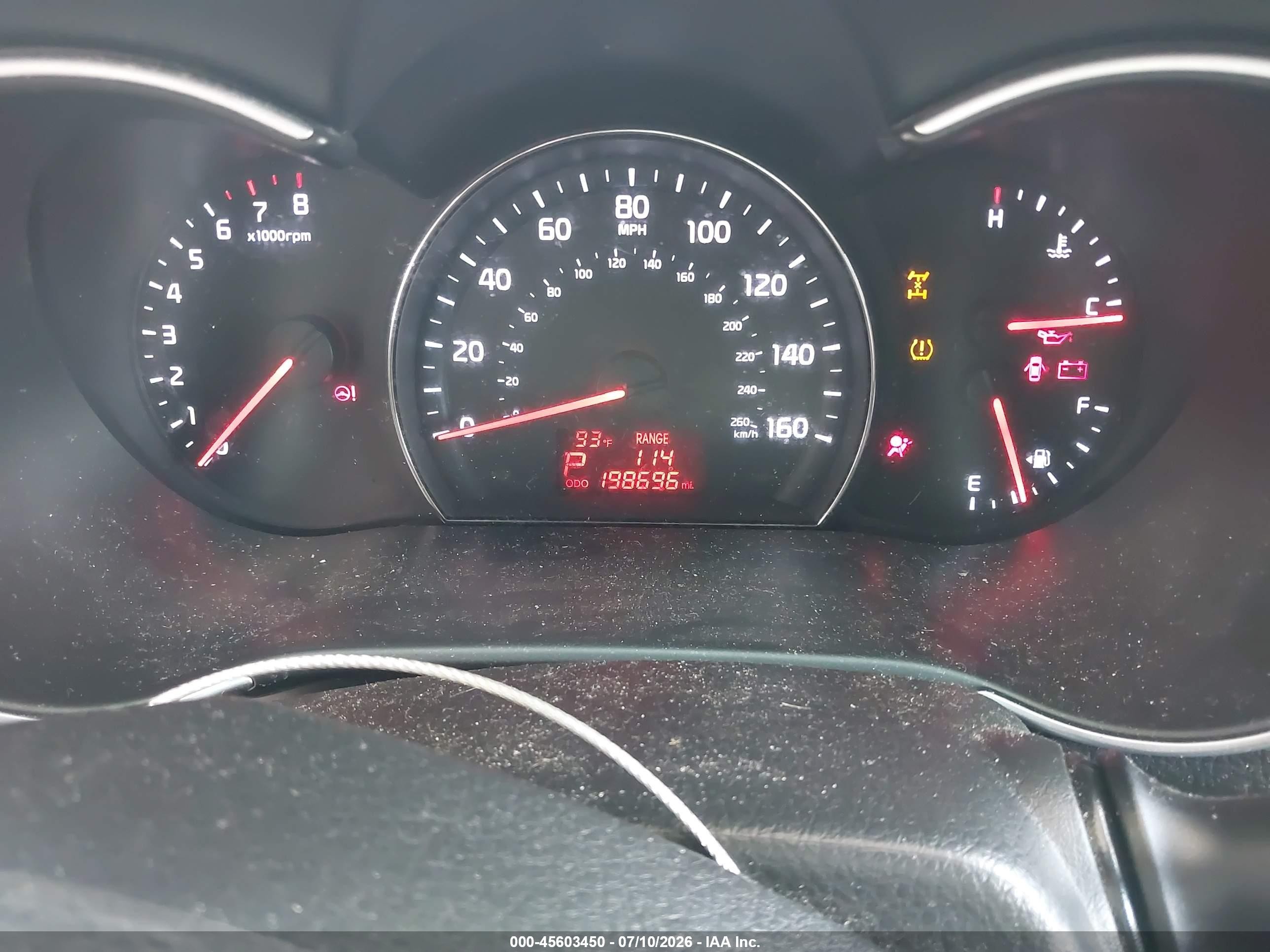 2014 Kia Sorento Lx V6 Красный vin: 5XYKTDA78EG426975