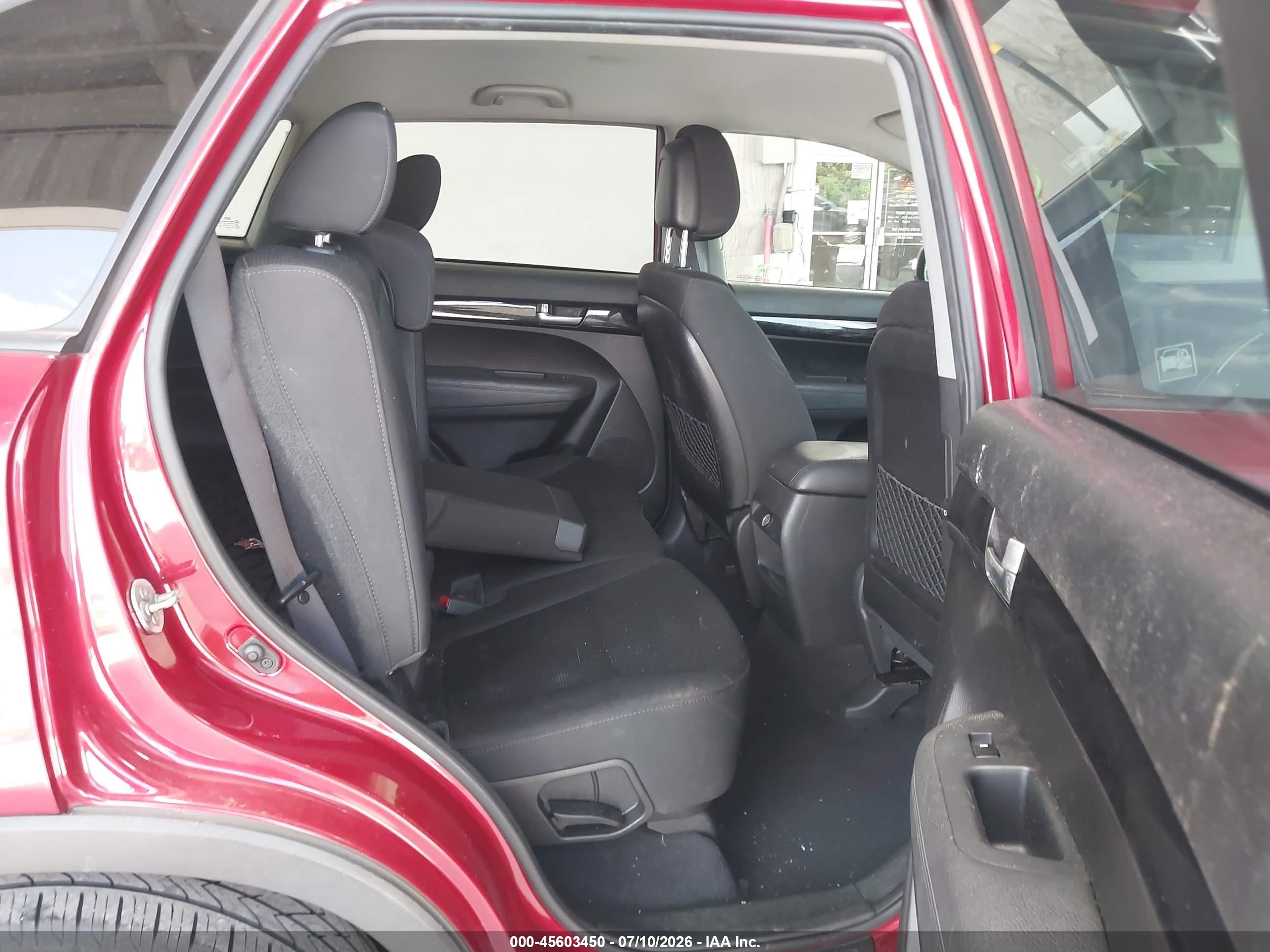 2014 Kia Sorento Lx V6 Красный vin: 5XYKTDA78EG426975