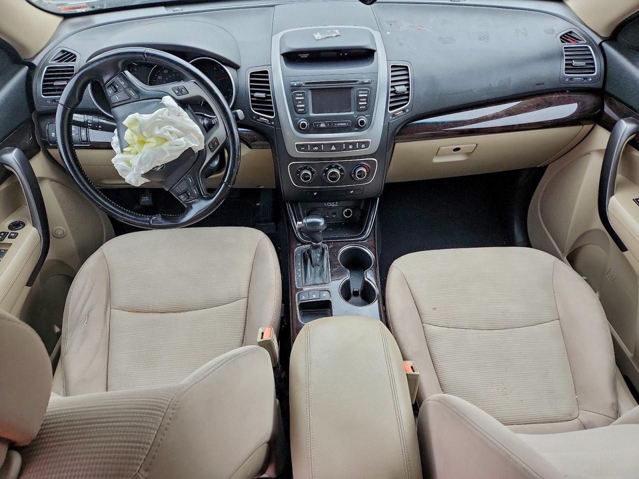 2014 Kia Sorento Lx Серебряный vin: 5XYKTDA78EG542659
