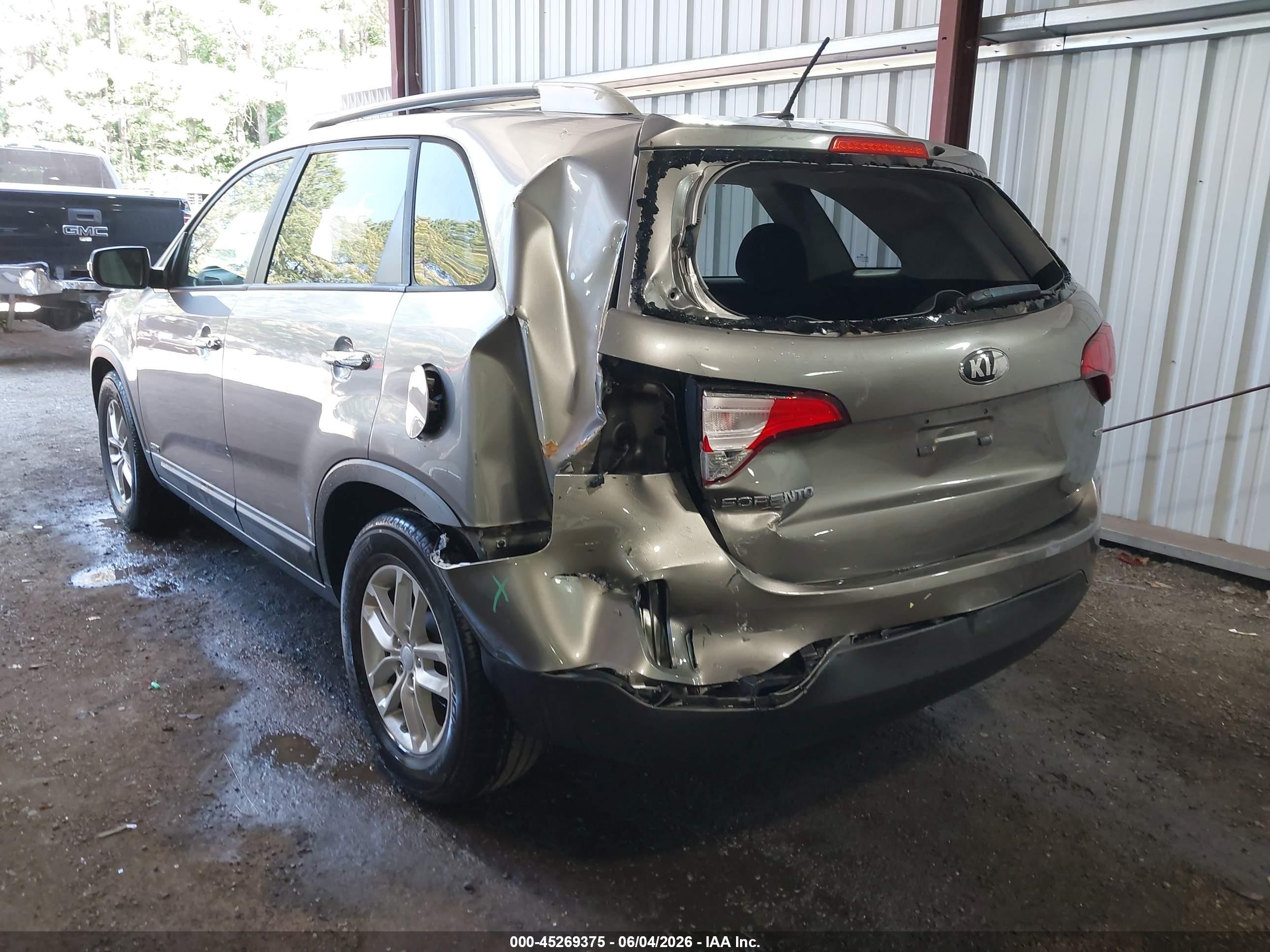 2014 Kia Sorento Lx V6 Синий vin: 5XYKTDA78EG545965