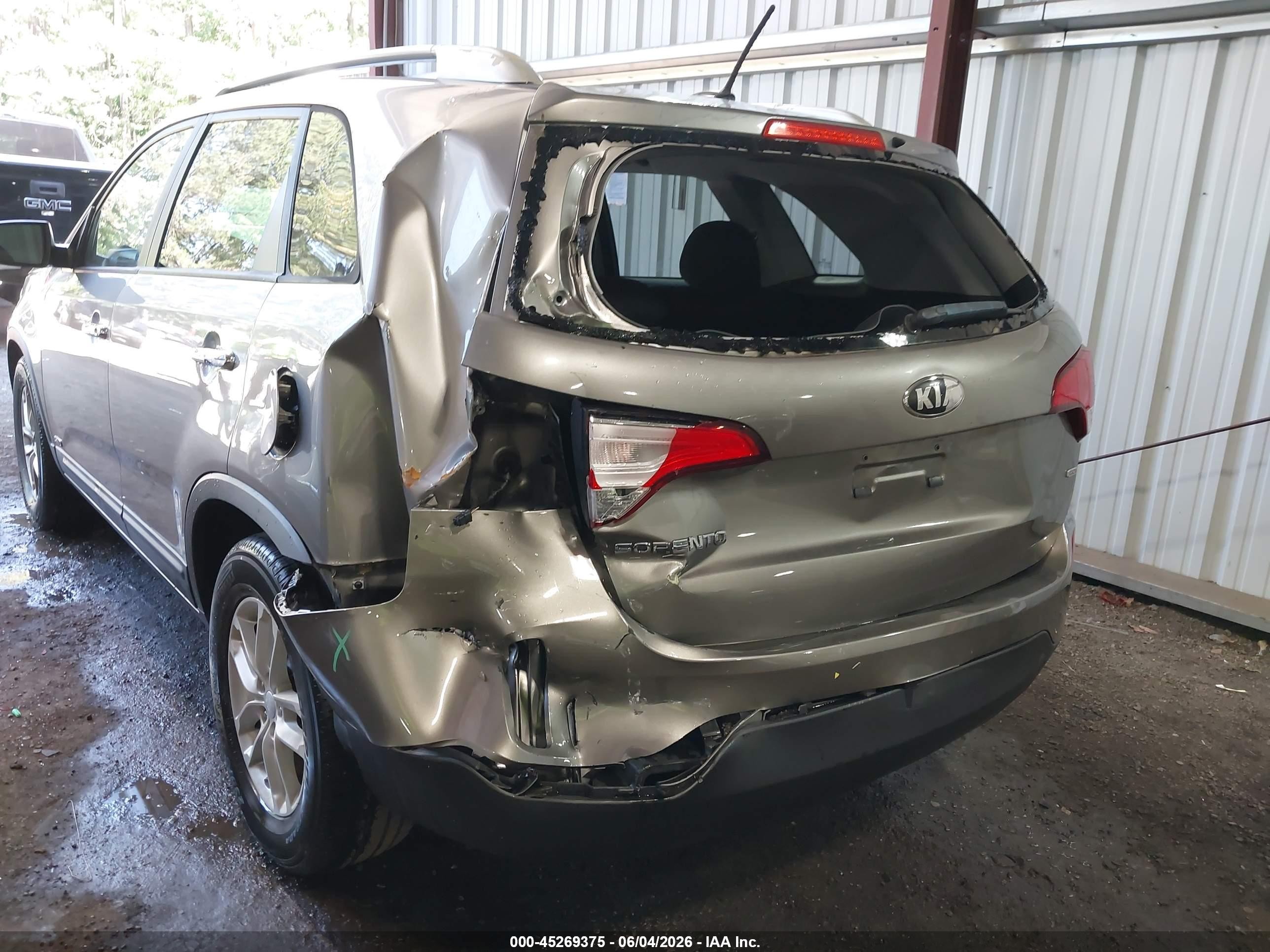 2014 Kia Sorento Lx V6 Синий vin: 5XYKTDA78EG545965