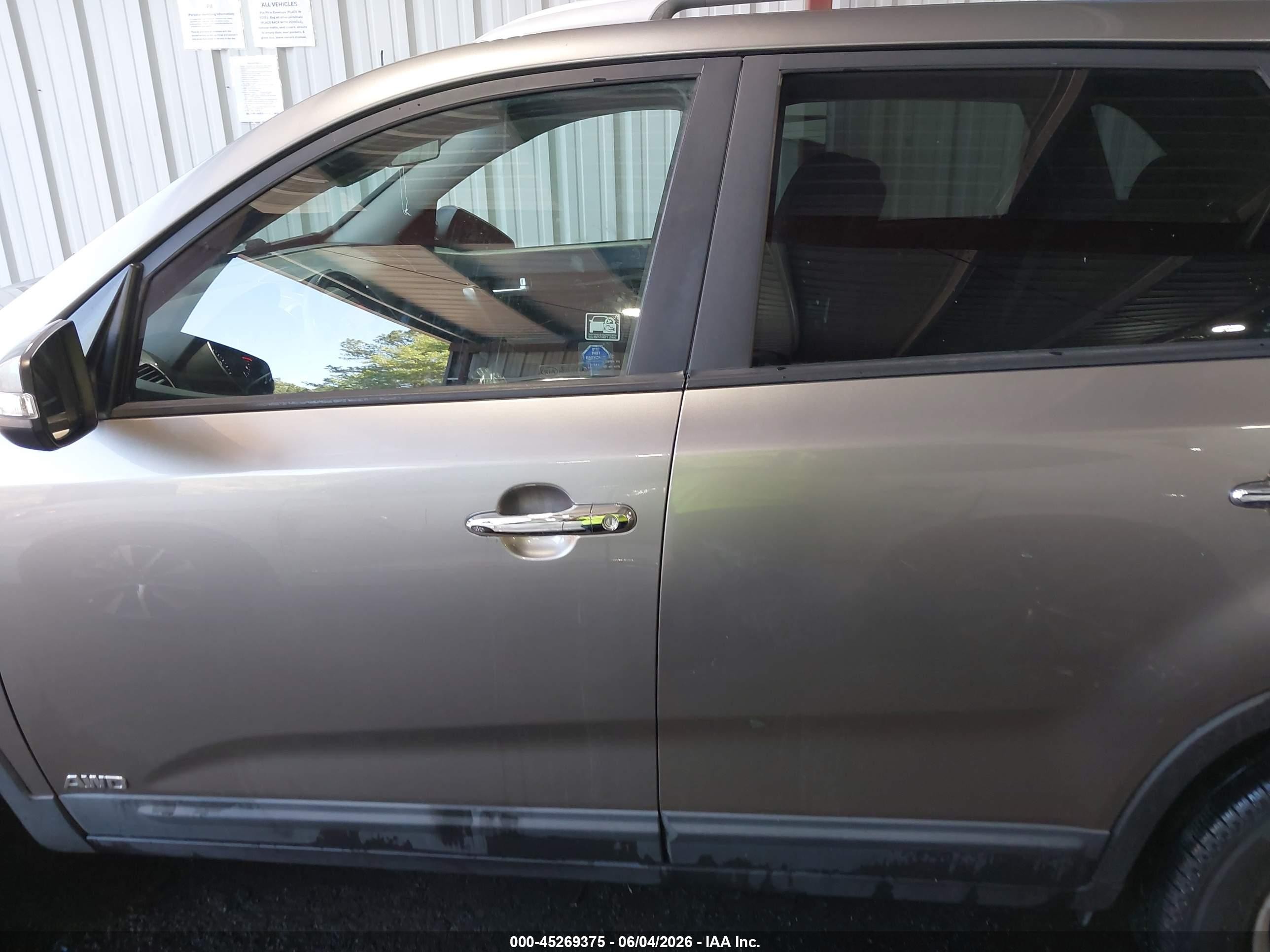 2014 Kia Sorento Lx V6 Синий vin: 5XYKTDA78EG545965