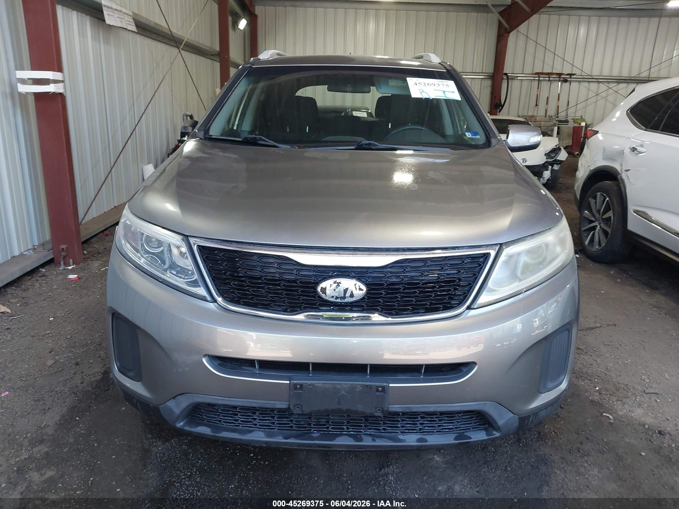 2014 Kia Sorento Lx V6 Синий vin: 5XYKTDA78EG545965