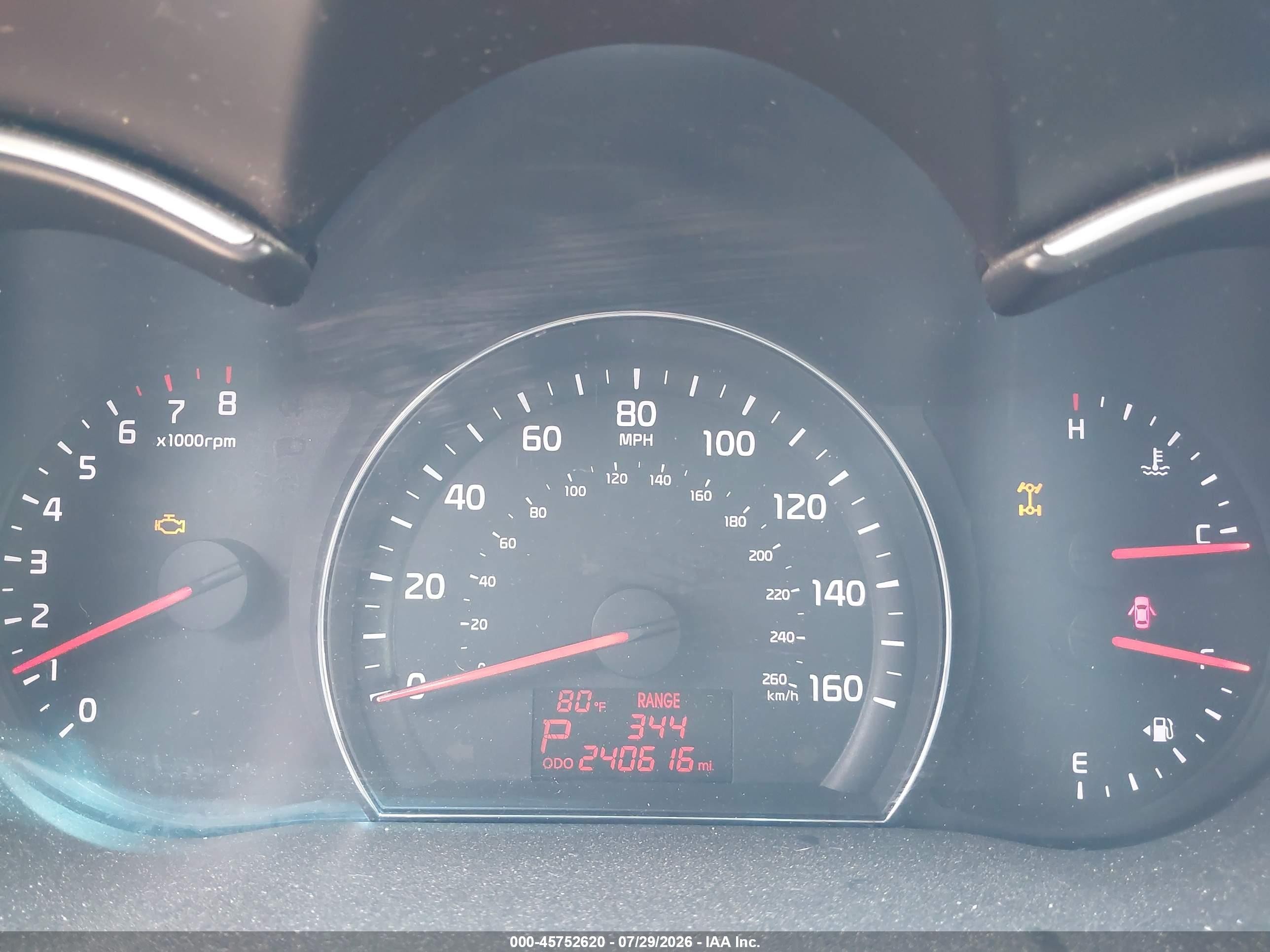 2014 Kia Sorento Lx V6 Purple vin: 5XYKTDA79EG462139
