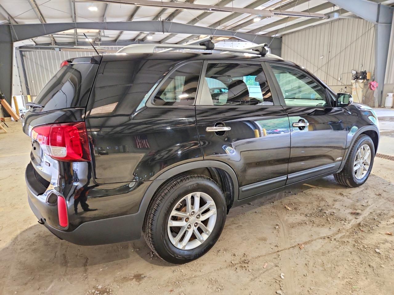 2014 Kia Sorento Lx Black vin: 5XYKTDA79EG528169