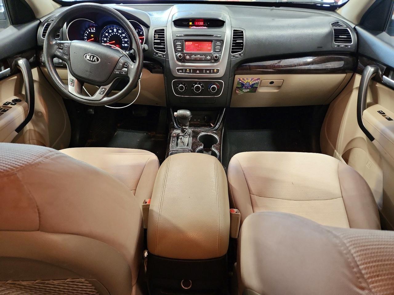 2015 Kia Sorento Lx Burgundy vin: 5XYKTDA79FG605544