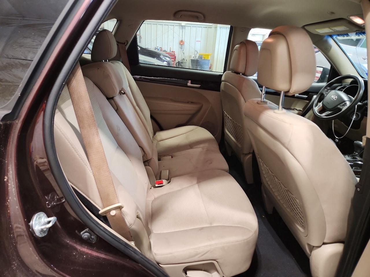 2015 Kia Sorento Lx Burgundy vin: 5XYKTDA79FG605544