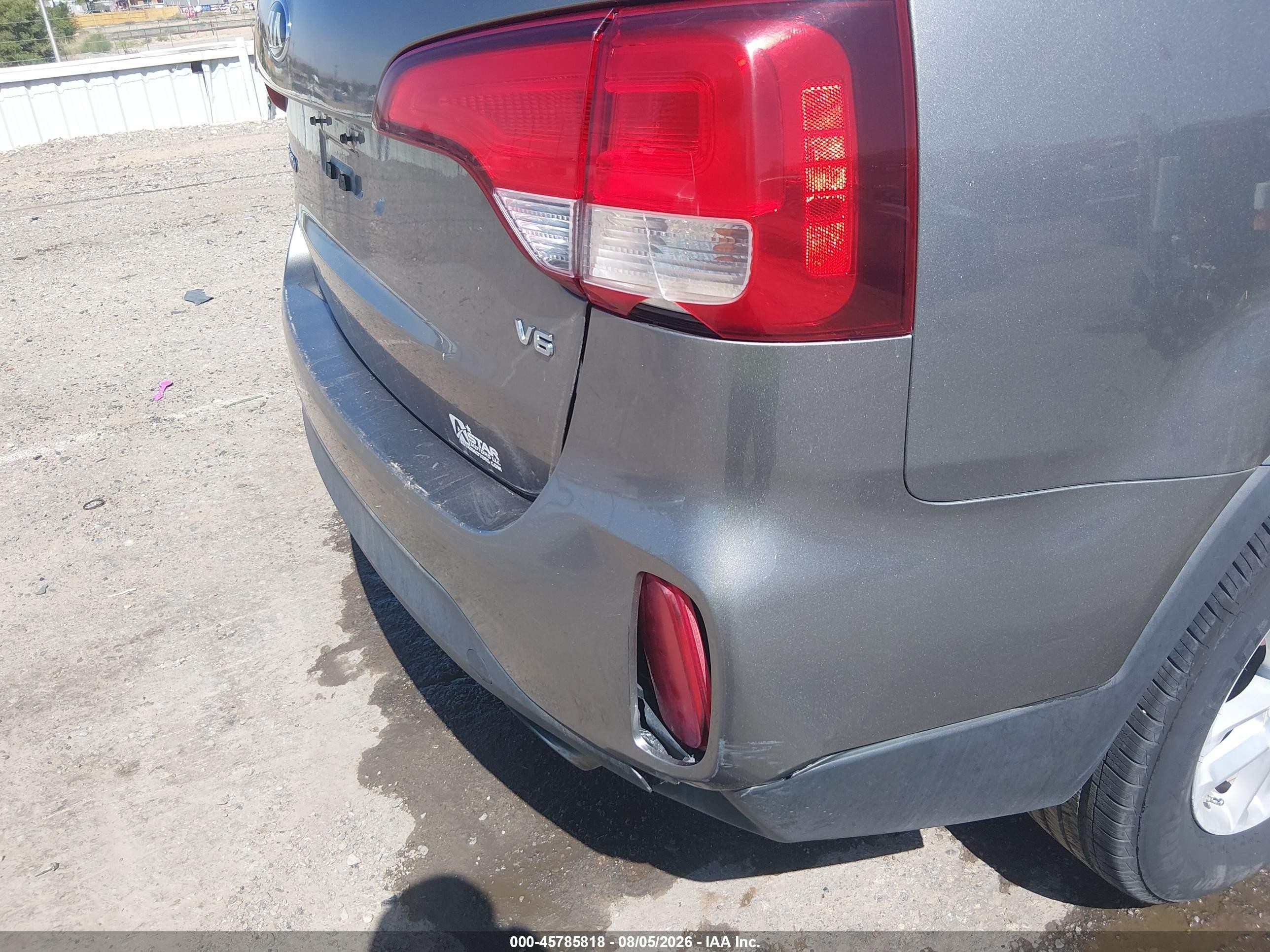 2015 Kia Sorento Lx V6 Silver vin: 5XYKTDA79FG649625