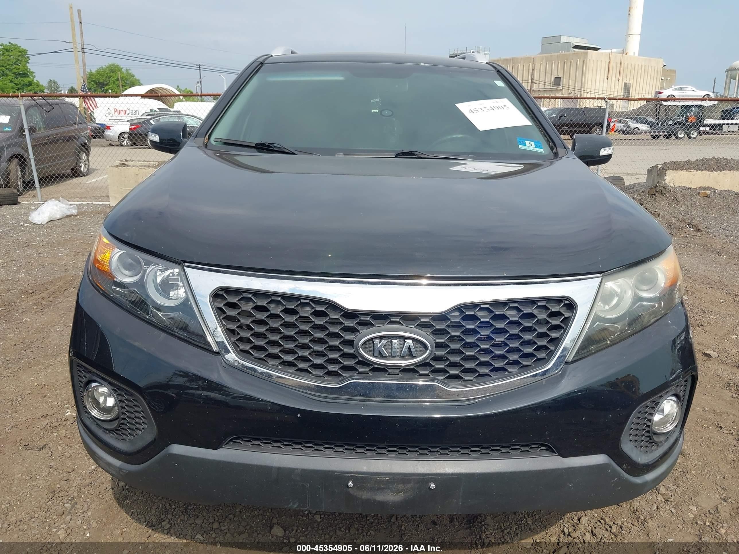 2011 Kia Sorento Ex Black vin: 5XYKU3A14BG007374