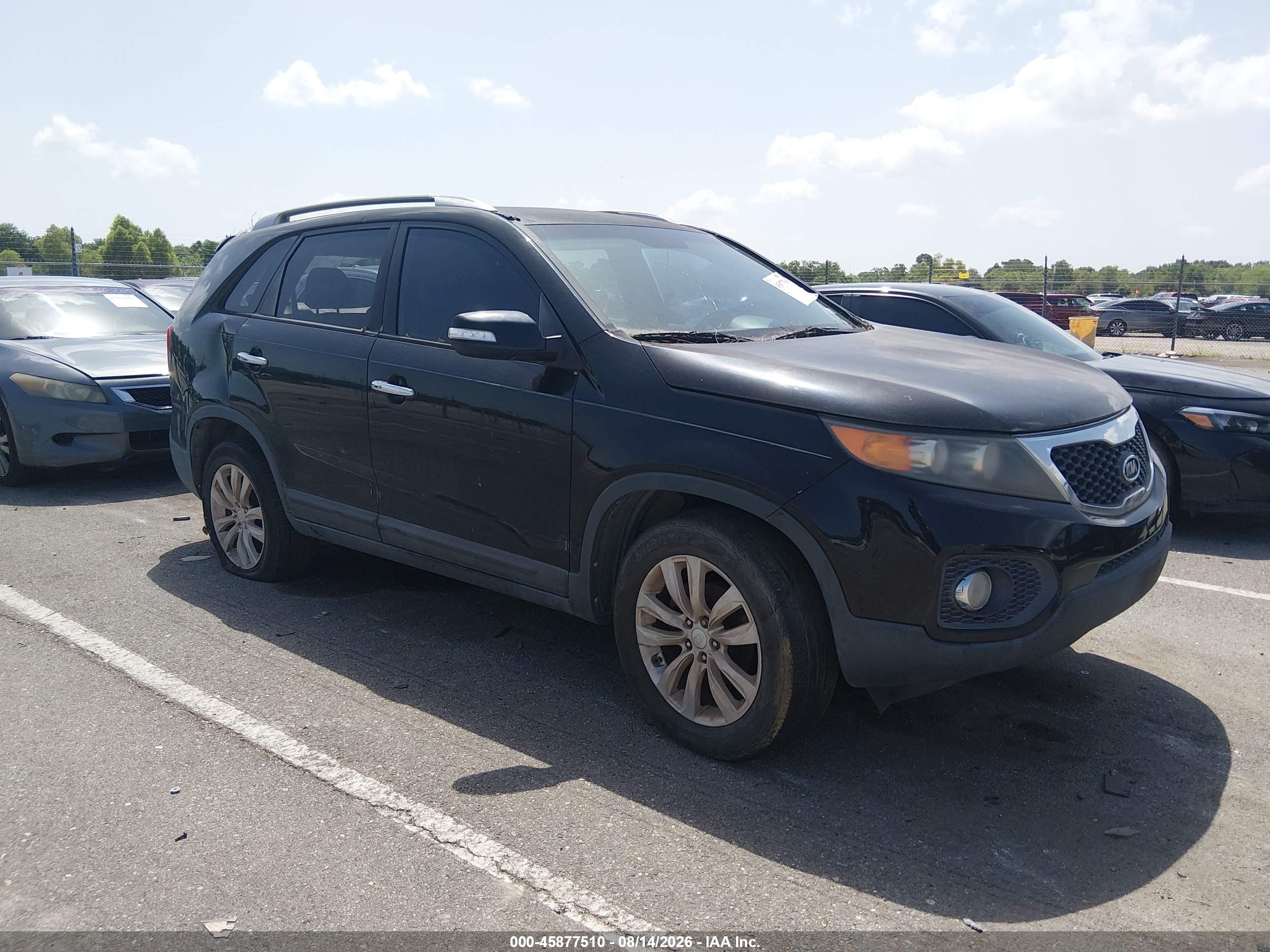 2011 Kia Sorento Ex Black vin: 5XYKU3A14BG076498
