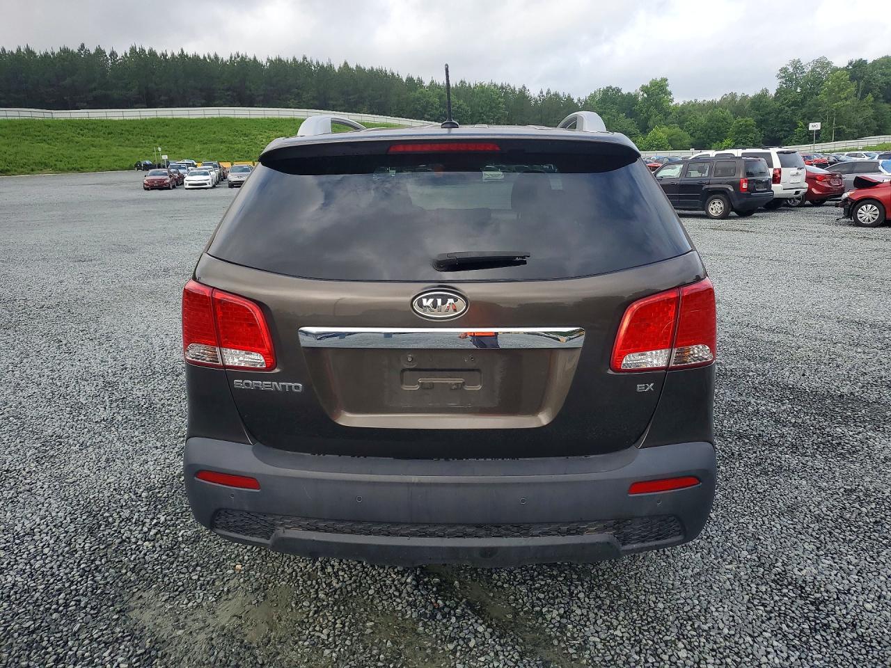 2011 Kia Sorento Ex Коричневый vin: 5XYKU3A17BG168897