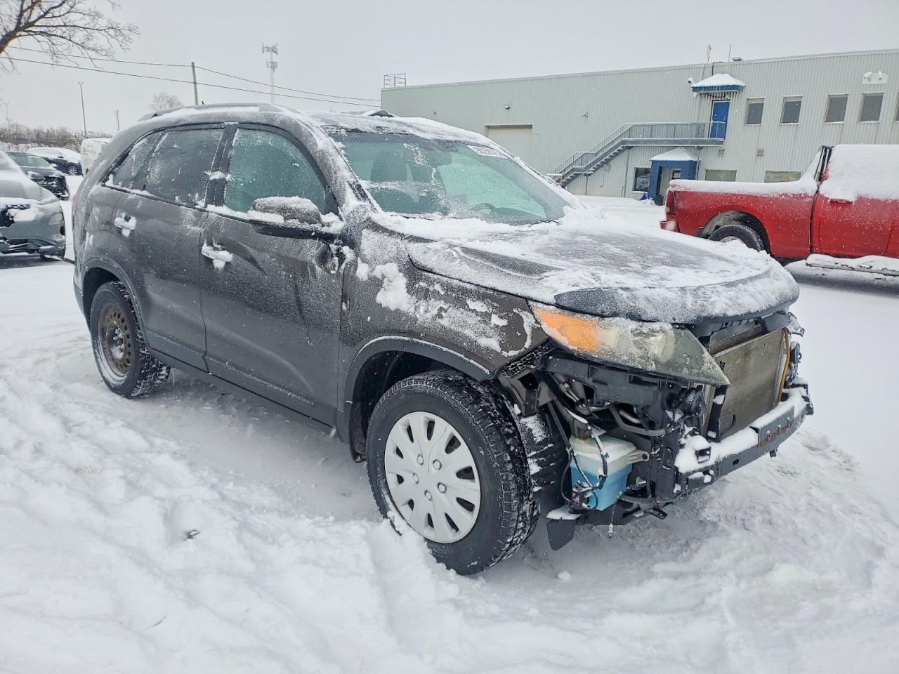 2011 Kia Sorento Ex Brown vin: 5XYKU3A26BG080867