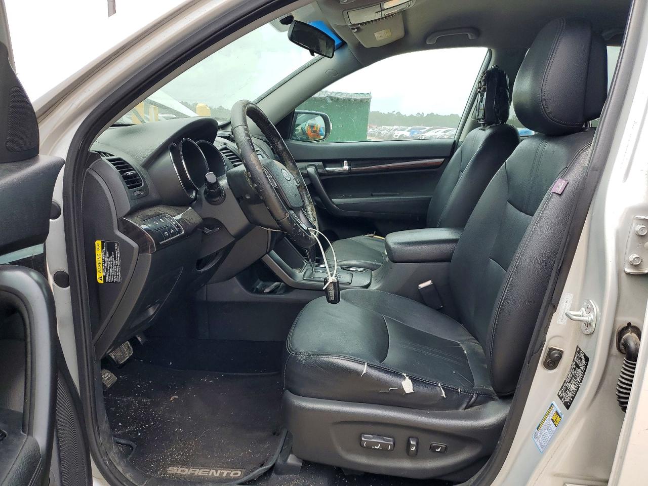 2012 Kia Sorento Ex Silver vin: 5XYKU3A60CG208914