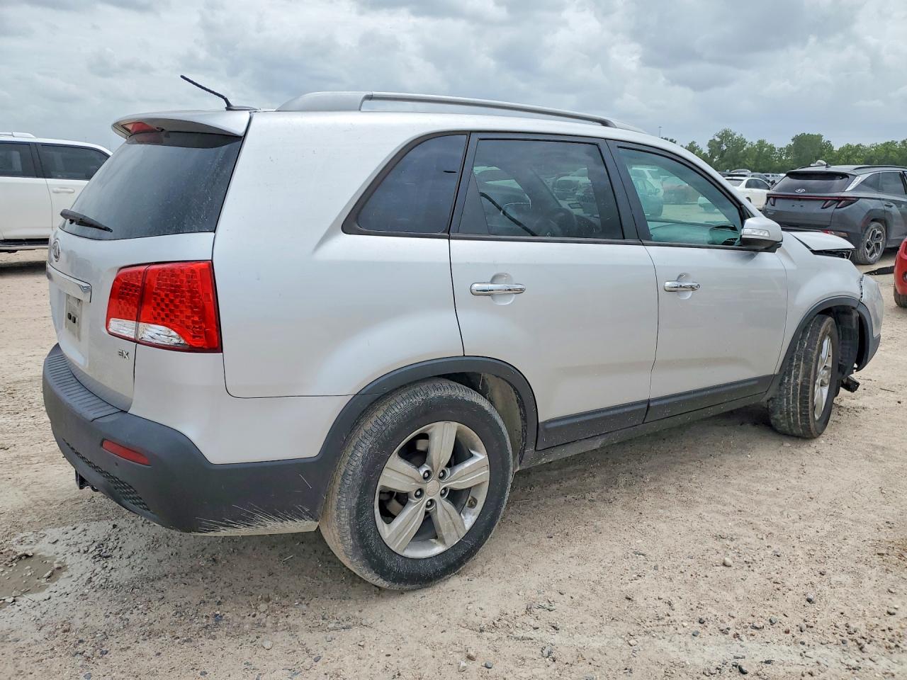 2012 Kia Sorento Ex Silver vin: 5XYKU3A60CG208914