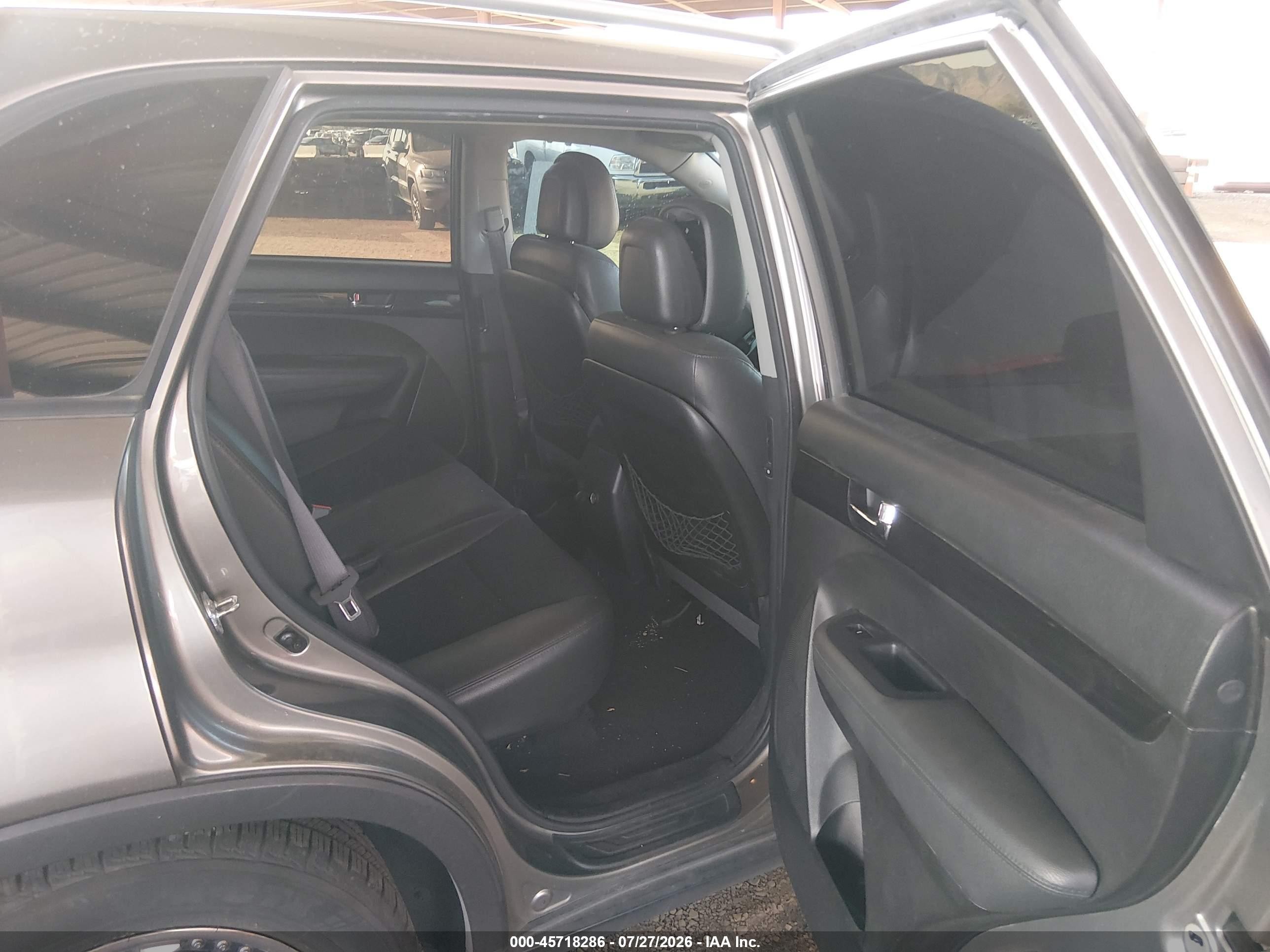 2012 Kia Sorento Ex Gray vin: 5XYKU3A60CG290580