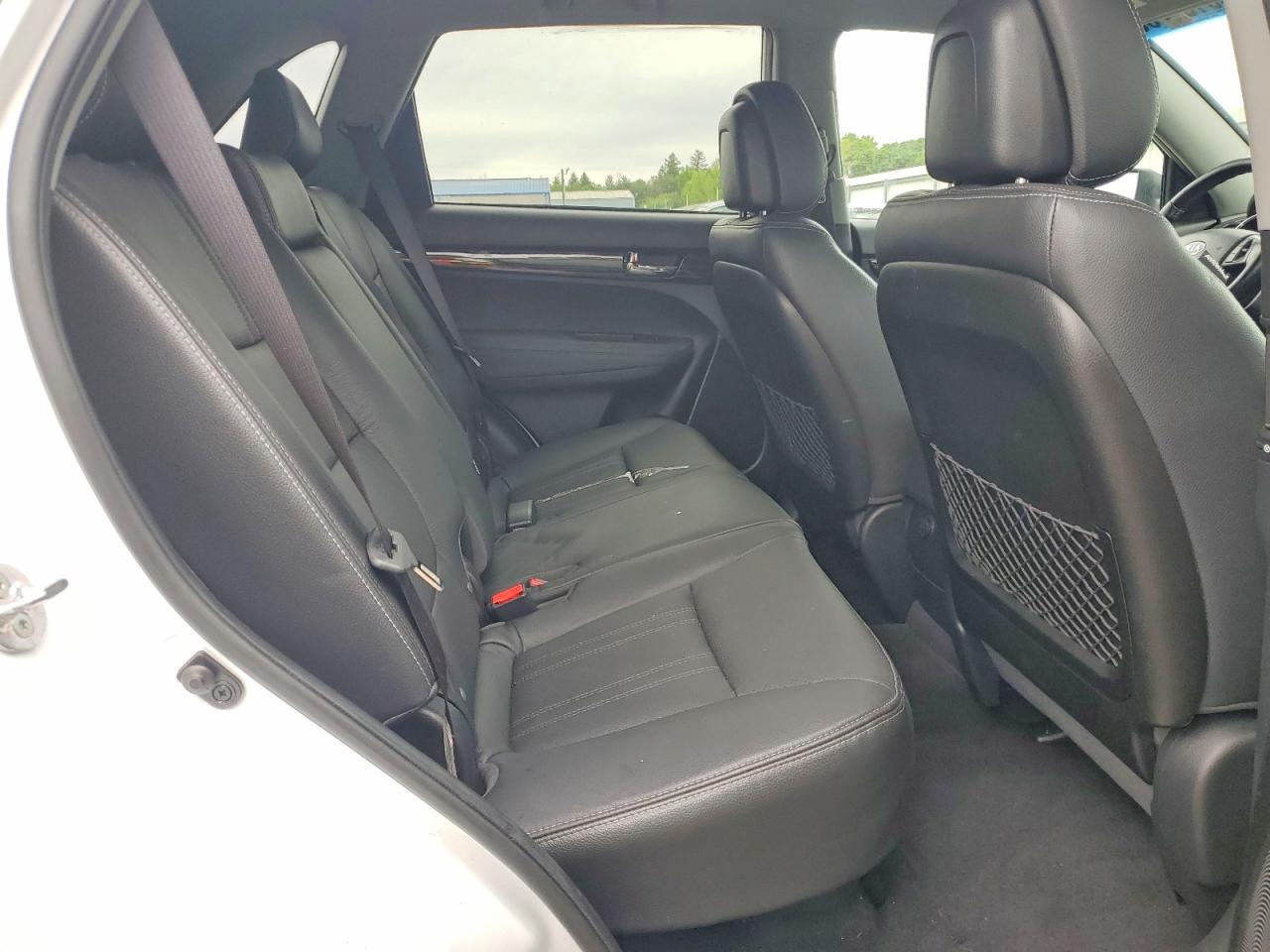 2013 Kia Sorento Ex White vin: 5XYKU3A61DG386896
