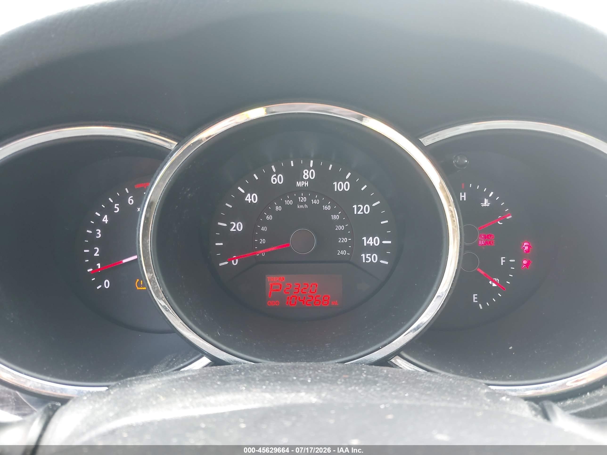 2013 Kia Sorento Ex Brown vin: 5XYKU3A61DG407794