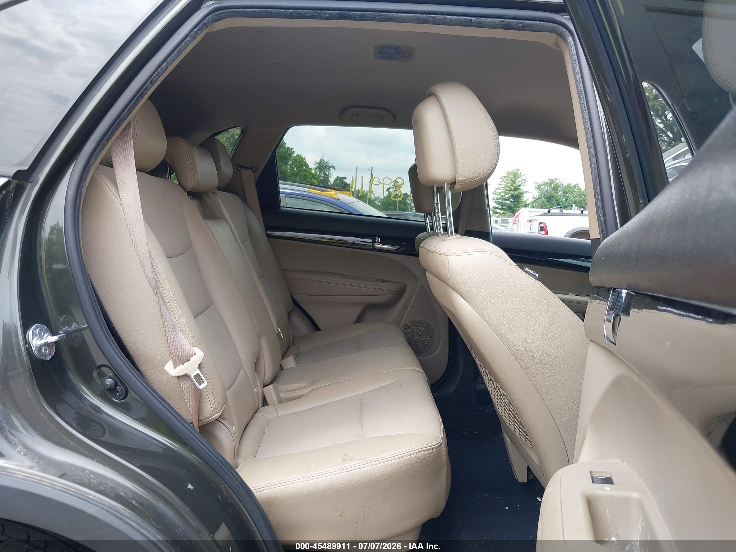 2012 Kia Sorento Ex Brown vin: 5XYKU3A62CG242112
