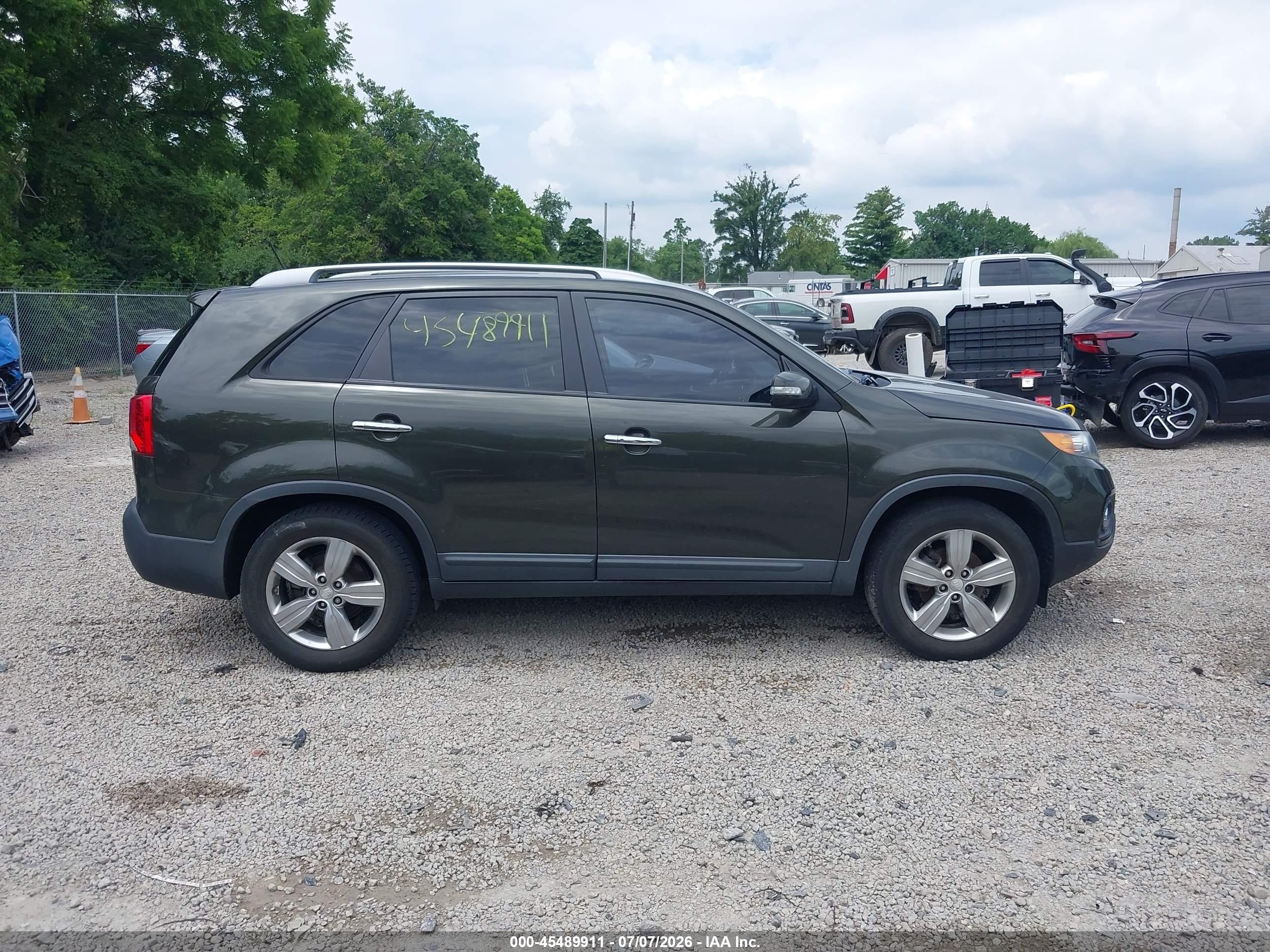 2012 Kia Sorento Ex Brown vin: 5XYKU3A62CG242112