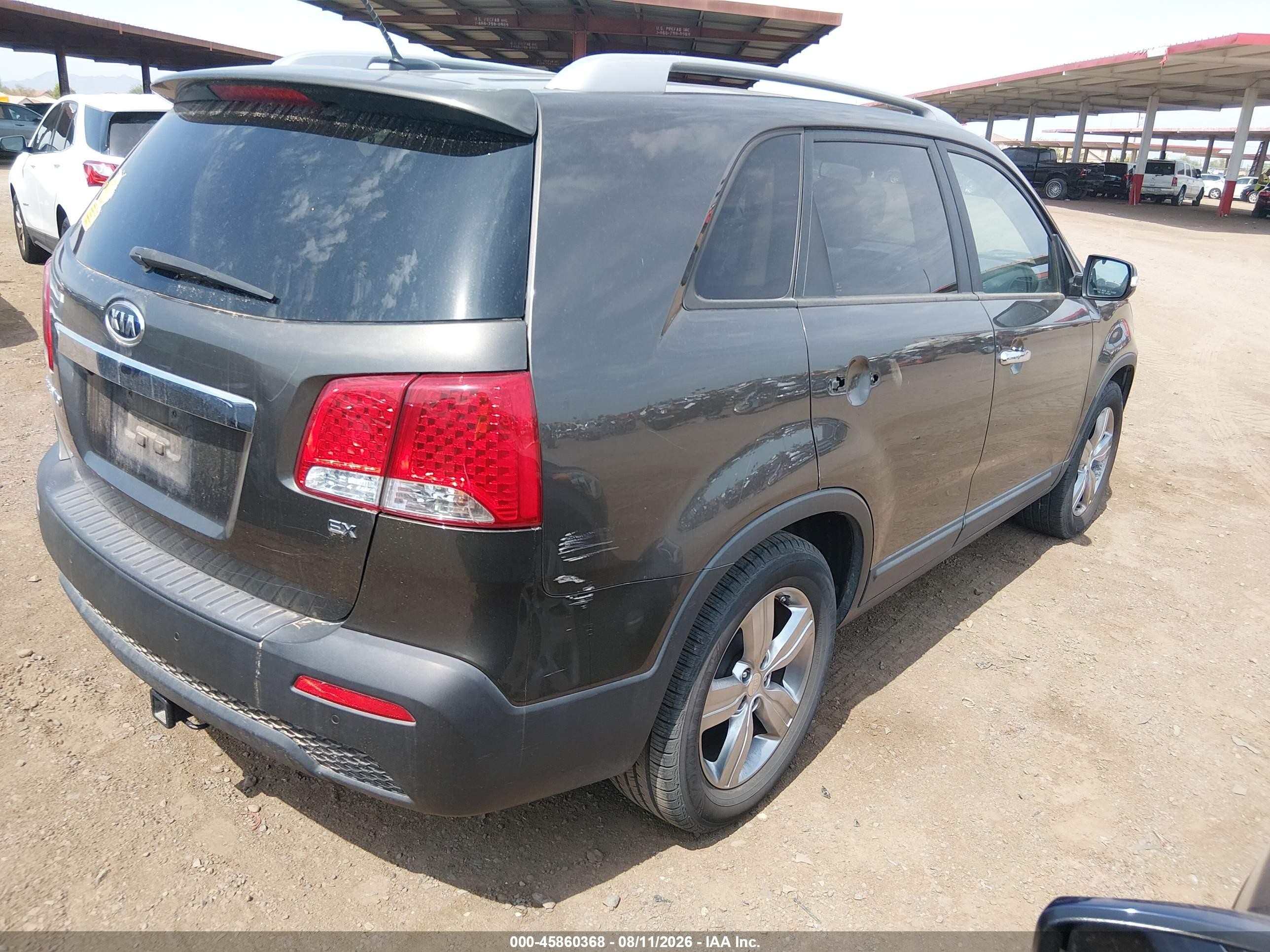 2013 Kia Sorento Ex Brown vin: 5XYKU3A63DG378587