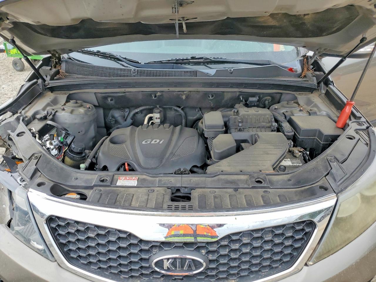 2012 Kia Sorento Ex Серый vin: 5XYKU3A64CG221200